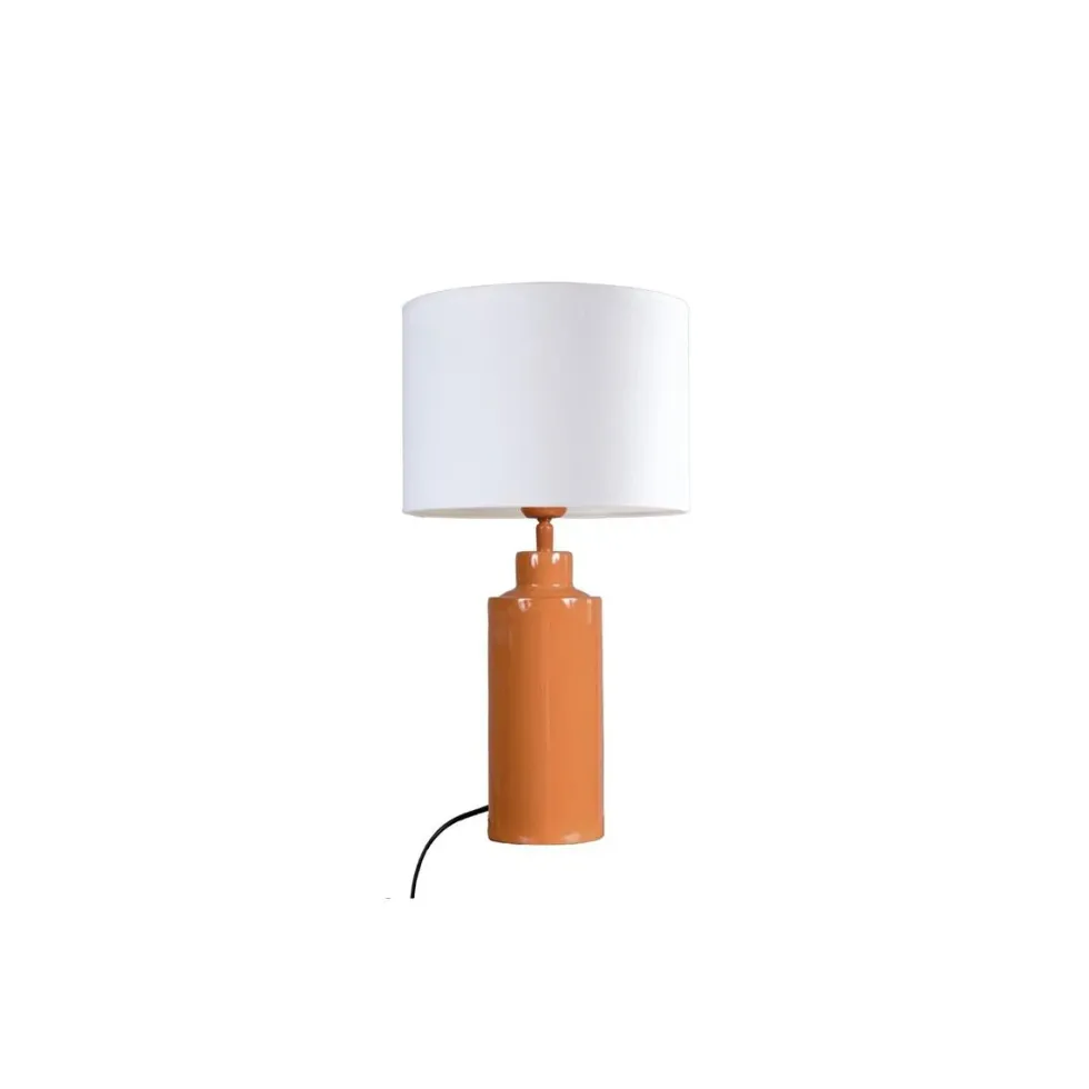 Solo bordlampe m/hvit skjerm - h46