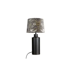 Solo bordlampe m/mønstret skjerm - h46