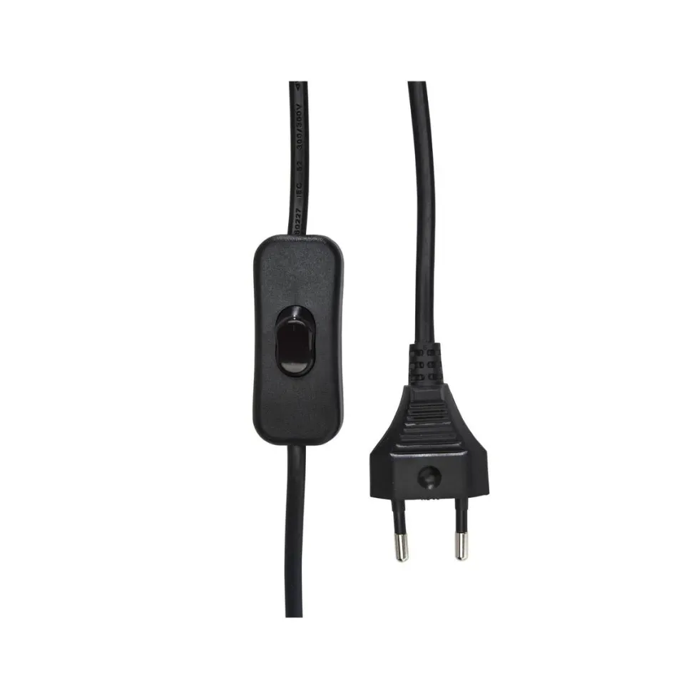 Solo bordlampe m/sort skjerm - h57