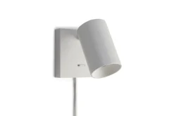 SpotOn vegglampe - firkantet m/bryter GU10