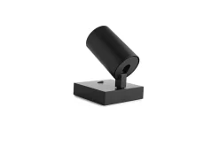 SpotOn vegglampe - firkantet m/bryter GU10