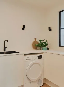 SpotOn vegglampe - rund m/bryter GU10