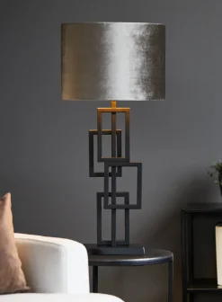 Square bordlampe