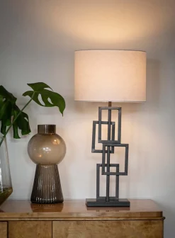 Square bordlampe