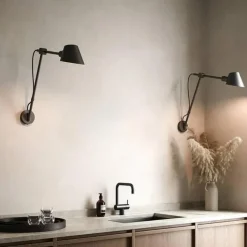 Stay Long vegglampe - Svart