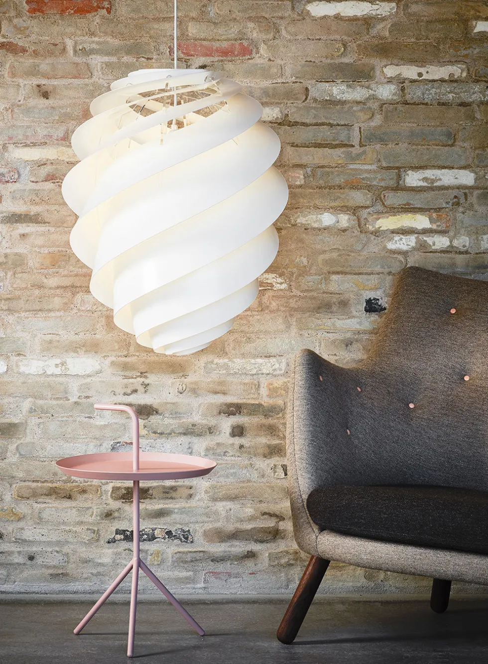 Swirl 2 taklampe - medium ø36