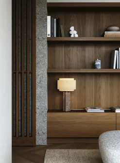 Takai bordlampe - Beige