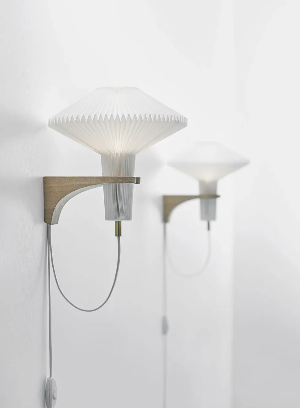 The Mushroom vegglampe