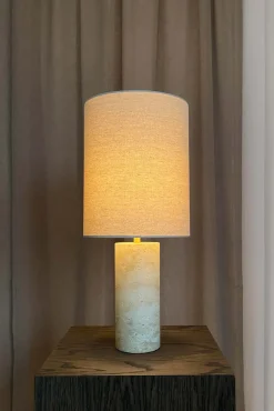 Vera bordlampe - travertin