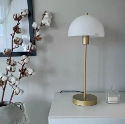 Vienda bordlampe - med glasskjerm - h50
