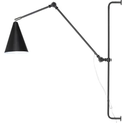 Yukon vegglampe lang