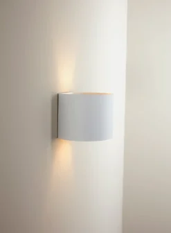 Zanna rund vegglampe - opp/ned med vipp